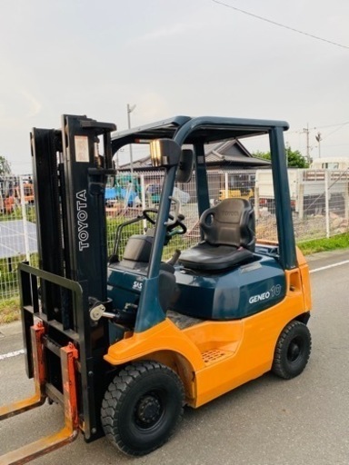 トヨタ 1トンフォークリフト ガソリン 7FG10 フォークリフト、1トン、トヨタ、7FG10、TOYOTA,1000kg、261hr